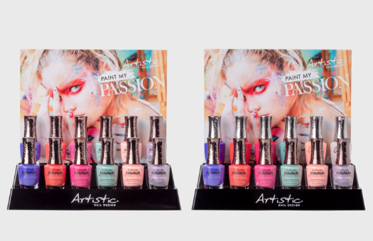 Paint My Passion displays